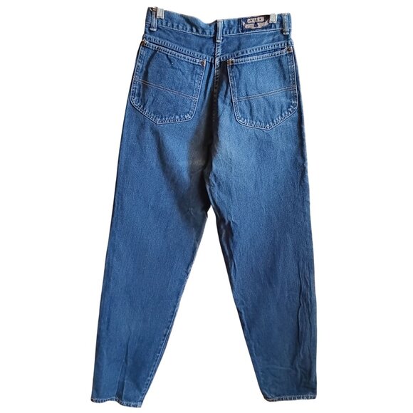 Sz 11 27x33 True Vintage Denim Jeans Anthony's 1970's High-Waisted Tapered Leg - Picture 2 of 8